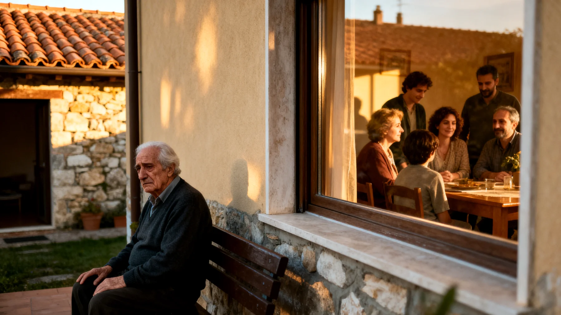 Il nonno paterno si trova in forte conflitto con la famiglia allargata riguardo al rapporto con i nipoti adolescenti: i genitori limitano le visite e le interazioni, spesso escludendo il nonno dalle decisioni importanti che riguardano i ragazzi, generando in lui un senso di emarginazione e impotenza."
