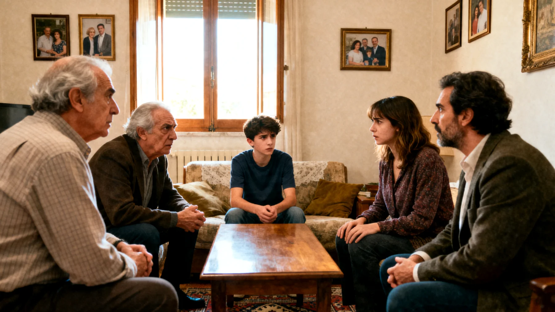 I genitori si trovano in costante conflitto con i nonni o altri familiari riguardo alle regole educative da applicare agli adolescenti, creando confusione nei ragazzi e tensioni che minano la coesione familiare."