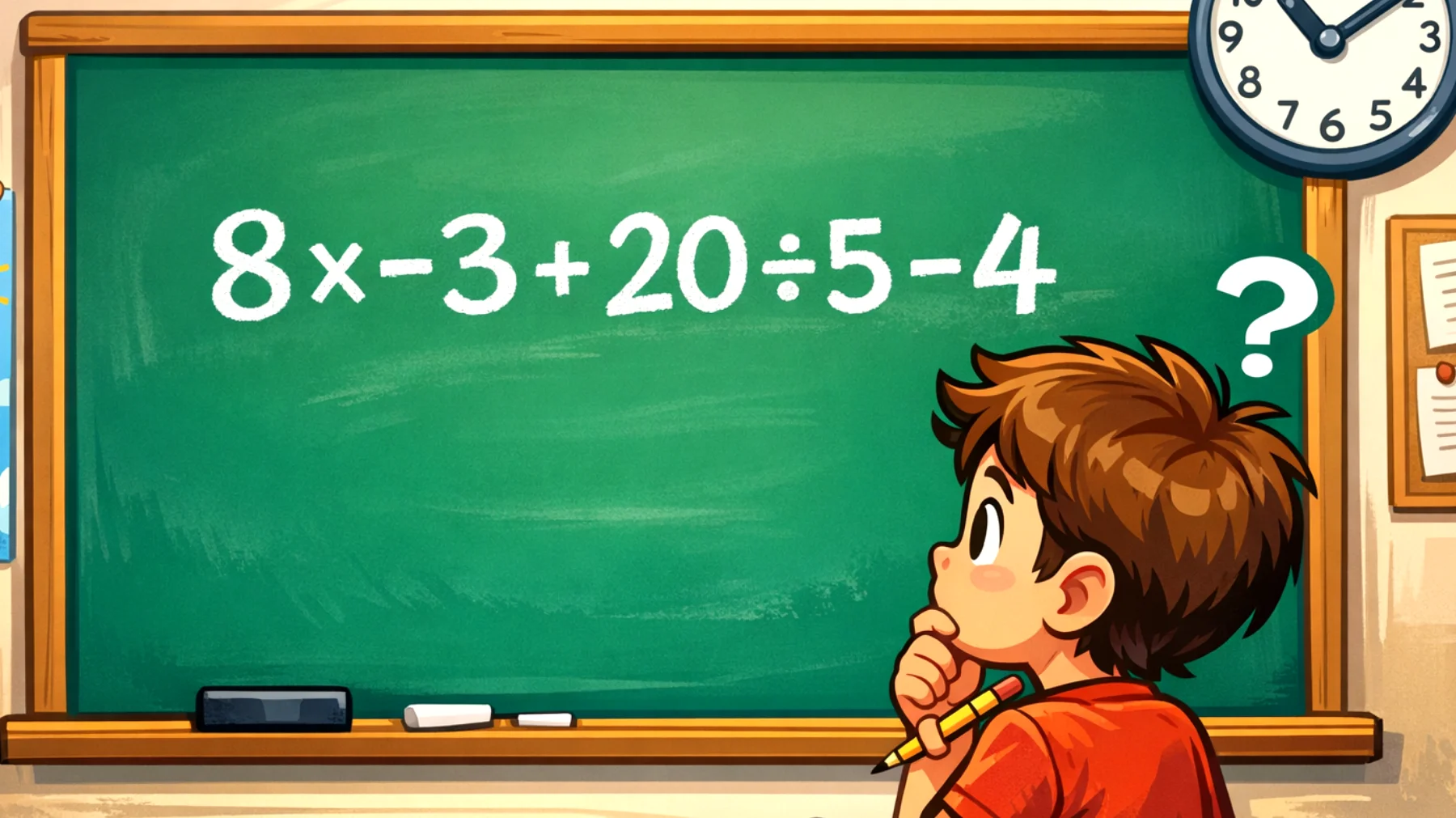 Il 90% sbaglia questo semplice calcolo: solo le menti davvero sveglie trovano il risultato giusto in pochi secondi"