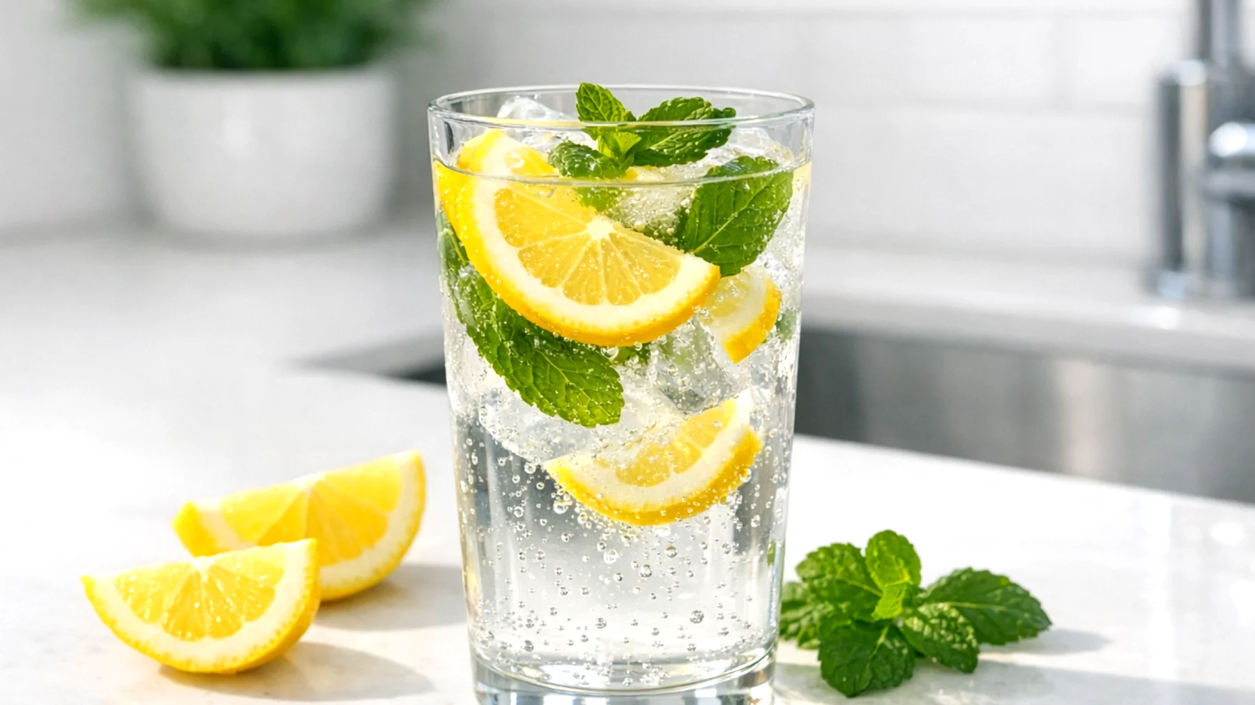 Come preparare acqua frizzante in casa in modo dietetico e a basso contenuto calorico"