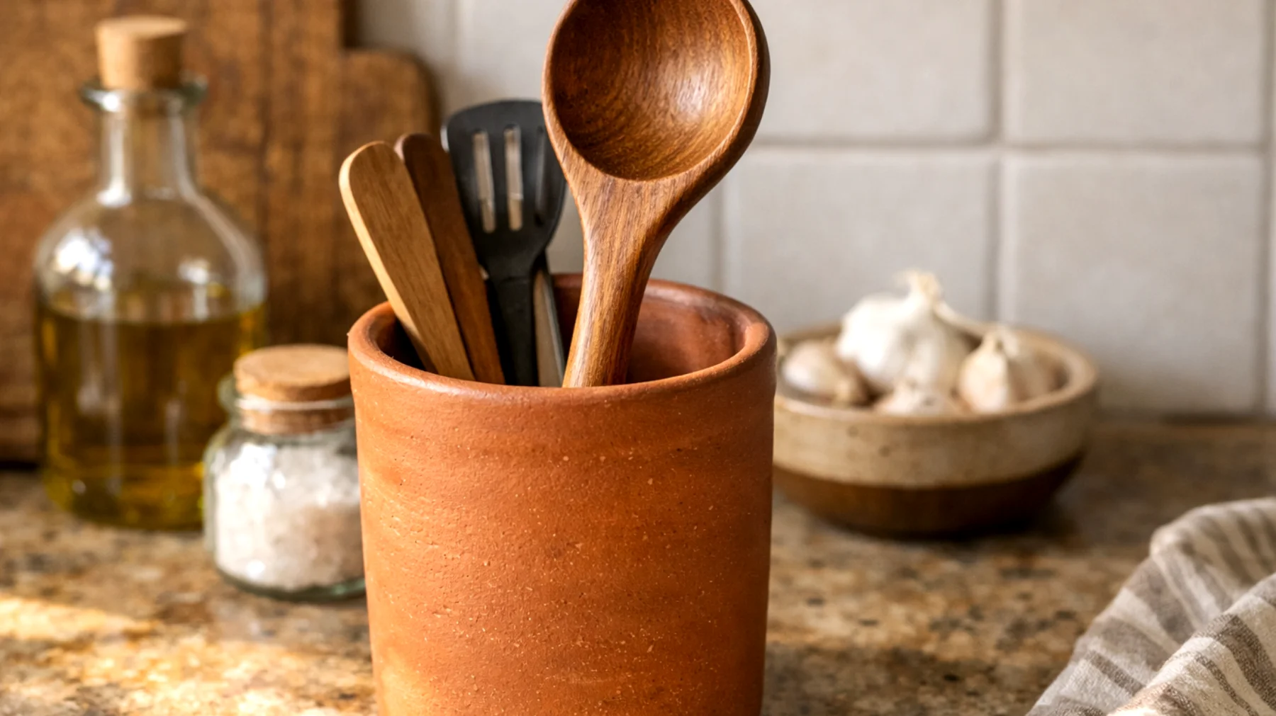 Come conservare correttamente il mestolo in cucina per evitare che si danneggi, si deformi o si rovini prematuramente, utilizzando i trucchi delle nonne per farlo durare più a lungo nel tempo"